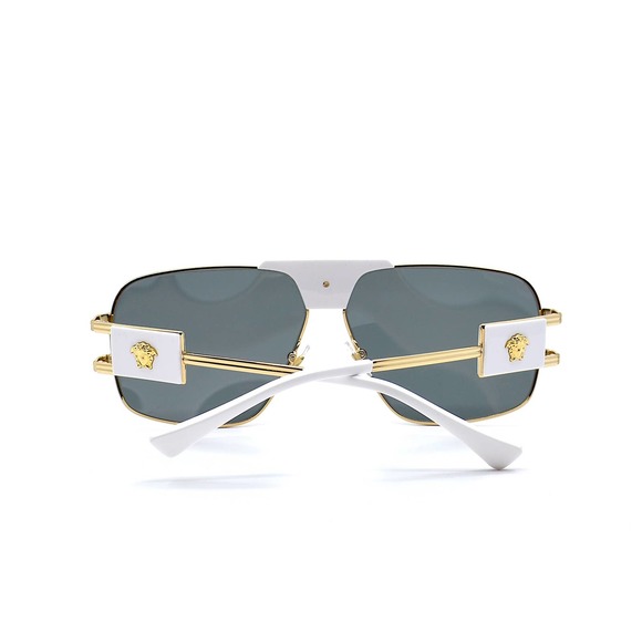 VERSACE VE2251 147187 GOLD/WHITE DARK GREY SUNGLASSES main image 5